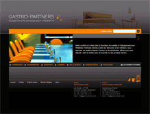 Tablet Screenshot of gastro-partners.com